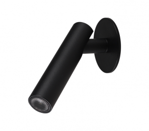 MINI SPOT TASCHIBRA  LED EMBUTIR OTTO 2W 3000K PRETO