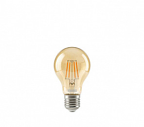 LÂMPADA LED FILAMENTO VINTAGE A60 4W AMBAR E27