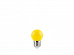 LÂMPADA LED BOLINHA TBL 05 1W AMARELA E27