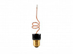 LÂMPADA LED FILAMENTO TASCHIBRA SPIRAL GLASS 4W AMBAR E27