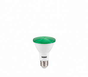 LÂMPADA LED TASCHIBRA PAR 20 6W VERDE E27