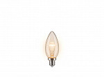 LÂMPADA TASCHIBRA INCANDESCENTE VELA LISA 40W CLARA E14