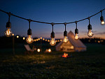 LÂMPADA LED FILAMENTO VINTAGE GLOBO G45 3W ÂMBAR E27