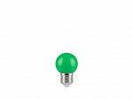 LÂMPADA LED BOLINHA TBL 05 1W VERDE E27