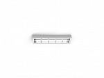 CALHA ATELA LED TASCHIBRA ALTO BRILHO SOB/EMB FORROS PERFIL T 62CM RET 2XT8 ALETADA