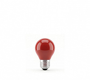 LAMP INC BOLINHA VERMELHA 15W