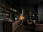 LÂMPADA LED FILAMENTO VINTAGE A60 3W FUMÊ E27