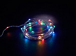 CORDÃO LUMINOSO TASCHIBRA 50 MINI LED ARAME PILHA