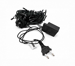 CORDÃO LUMINOSO TASCHIBRA 100 LEDS 8 FUNÇÕES ISOL VD