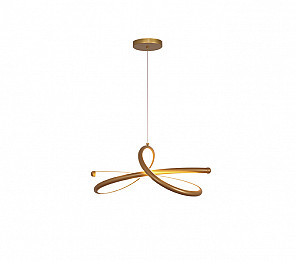 PENDENTE TASCHIBRA LED LUCCA 3000K 20W OURO