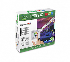 FITA LED COLOR CONTROL 14W 60 LEDS/M 5M 24V IP20 COM CONTROLE