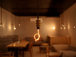 LÂMPADA LED FILAMENTO TASCHIBRA FLOW 4,8W AMBAR E27