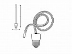 LÂMPADA LED FILAMENTO TASCHIBRA FLEXILE 4,8W AMBAR E27