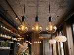 LÂMPADA LED FILAMENTO VINTAGE G125 3W ÂMBAR E27