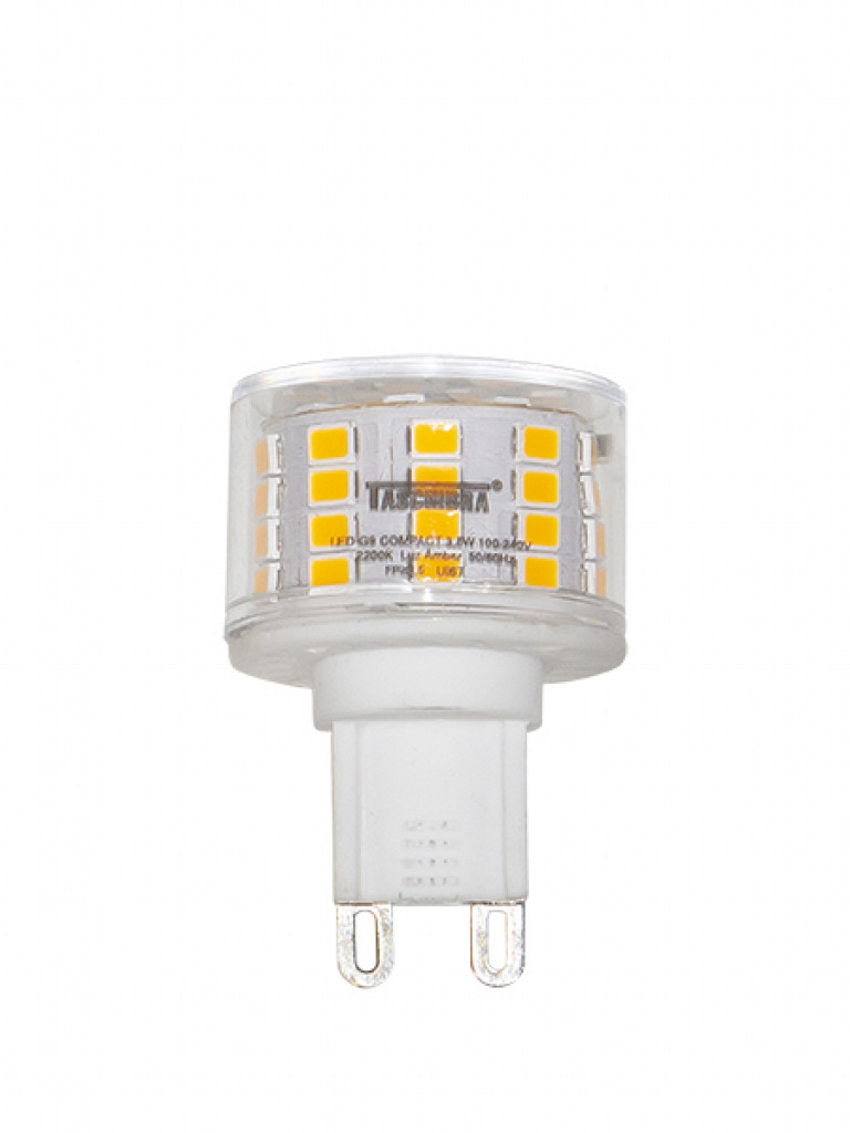 L\u00c2MPADA LED G9 COMPACT 3,5W AUTOVOLT 2200K - Taschibra