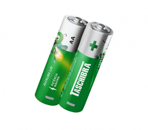 PILHA ALCALINA AA TASCHIBRA PACK 2