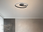 PLAFON TASCHIBRA LED MADRI 40W PRETO