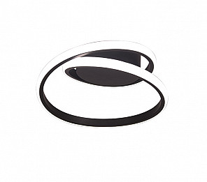 PLAFON TASCHIBRA LED MADRI 20W PRETO