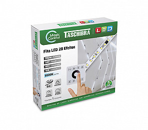 FITA LED TW CONTROL 7W 120 LEDS/M 5M 24V IP20 COM CONTROLE