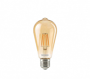 LÂMPADA LED FILAMENTO VINTAGE ST64 4W AMBAR E27