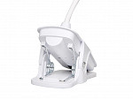 LUMINÁRIA DE MESA LED TASCHIBRA PUCK RECARREGÁVEL COM PRESILHA BRANCO