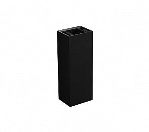 ARANDELA LED TASCHIBRA YAPI 10W QUADRADA PRETA