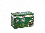 CORDÃO LUMINOSO TASCHIBRA 100 LED ESTÁTICO COM LED FLASH ISOL VD 3000K