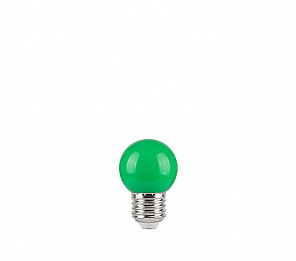 LÂMPADA LED BOLINHA TBL 05 1W VERDE E27