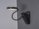 LUMINÁRIA DE MESA LED TASCHIBRA PUCK RECARREGÁVEL COM PRESILHA