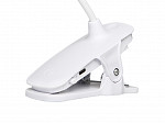 LUMINÁRIA DE MESA LED TASCHIBRA PUCK RECARREGÁVEL COM PRESILHA BRANCO
