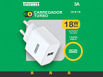 CARREGADOR TURBO USB TASCHIBRA PARA ELETRONICOS PD