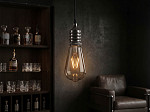 LÂMPADA LED TASCHIBRA FILAMENTO VINTAGE ST64 3W FUMÊ E27