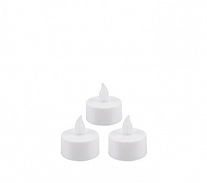 VELA TASCHIBRA LED DECORATIVA MINI 3PCS