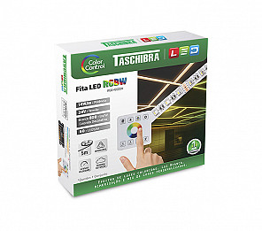FITA LED COLOR CONTROL 14W 60 LEDS/M 5M 24V IP20 COM CONTROLE