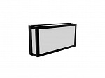 ARANDELA LED TASCHIBRA YAPI 15W RETANGULAR PRETA