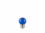 LÂMPADA LED BOLINHA TBL 05 1W AZUL E27