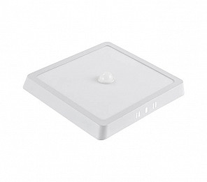 PAINEL LED 18W COM SENSOR SOBREPOR BRANCO 6500K