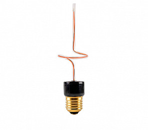 LÂMPADA LED FILAMENTO TASCHIBRA LOOP GLASS 4W AMBAR E27