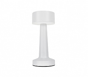 LUMINÁRIA DE MESA LED TASCHIBRA JIMP RECARREGÁVEL BRANCO