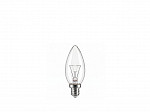 LÂMPADA TASCHIBRA INCANDESCENTE VELA LISA 40W CLARA E14