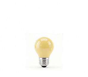 LAMPADA INC BOLINHA AMARELA 15W