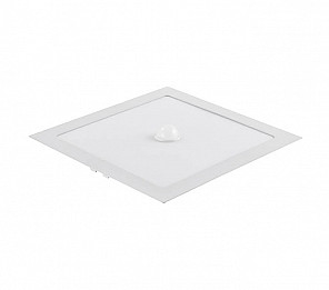PAINEL LED 18W COM SENSOR EMBUTIR BRANCO 6500K
