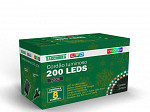 CORDÃO LUMINOSO TASCHIBRA 200 LEDS 8 FUNÇÕES ISOL VD